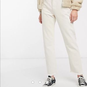 NWT Levi’s 501 Straight Cropped Jeans